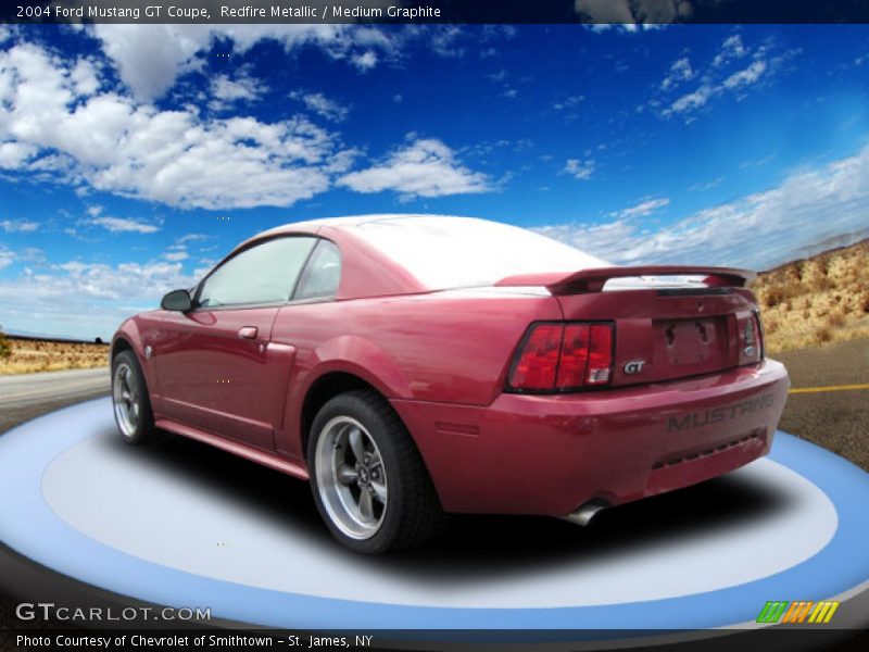Redfire Metallic / Medium Graphite 2004 Ford Mustang GT Coupe