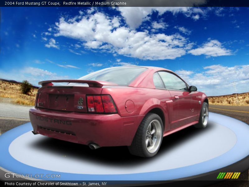 Redfire Metallic / Medium Graphite 2004 Ford Mustang GT Coupe