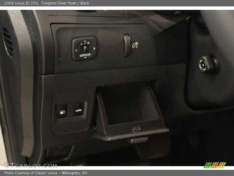 Tungsten Silver Pearl / Black 2009 Lexus ES 350