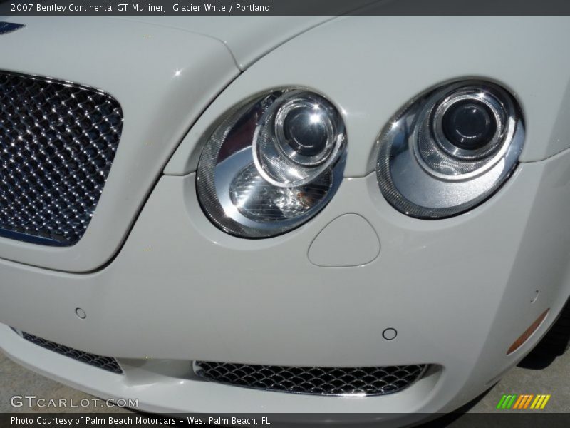 Glacier White / Portland 2007 Bentley Continental GT Mulliner