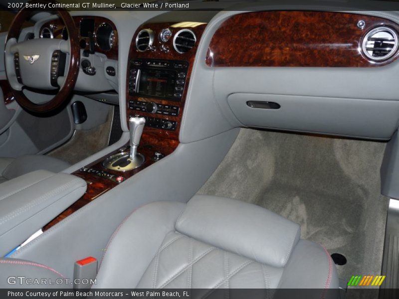 Glacier White / Portland 2007 Bentley Continental GT Mulliner