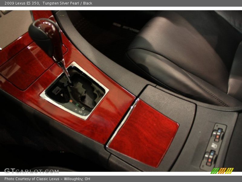 Tungsten Silver Pearl / Black 2009 Lexus ES 350