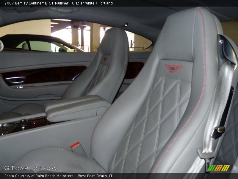 Glacier White / Portland 2007 Bentley Continental GT Mulliner