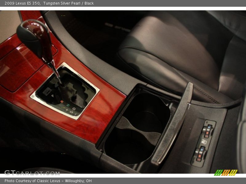 Tungsten Silver Pearl / Black 2009 Lexus ES 350