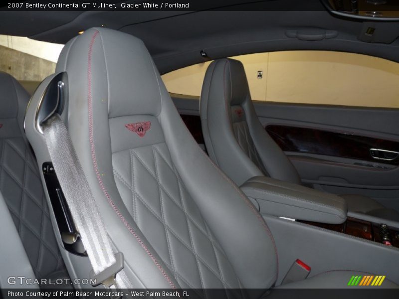 Glacier White / Portland 2007 Bentley Continental GT Mulliner
