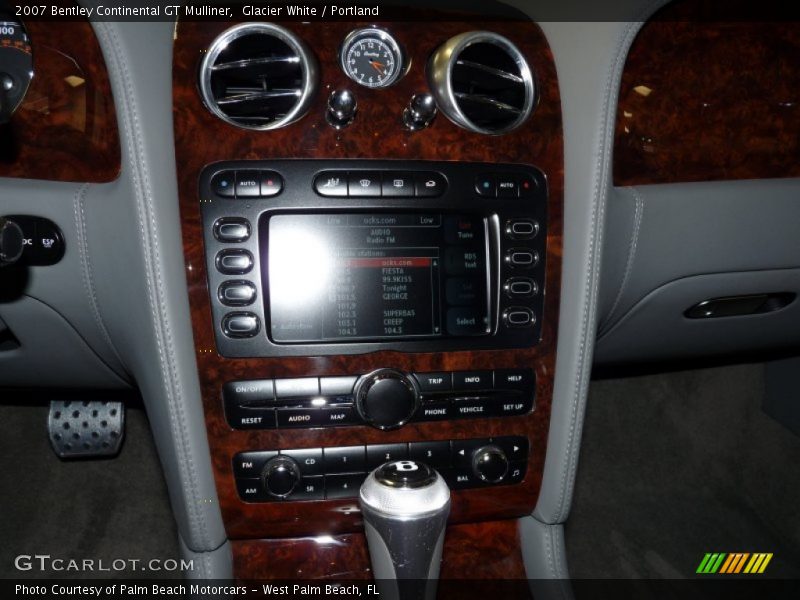 Glacier White / Portland 2007 Bentley Continental GT Mulliner