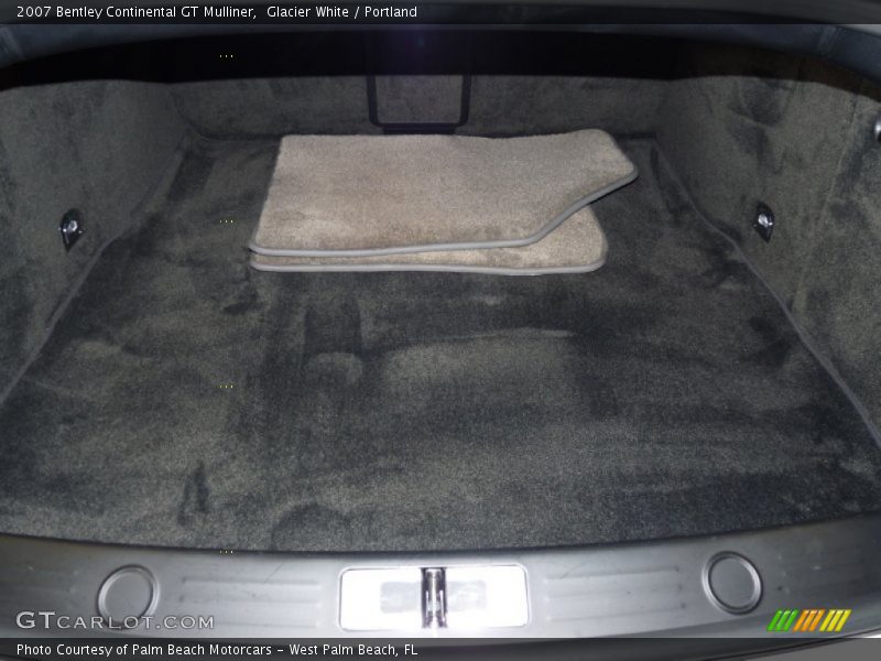 Glacier White / Portland 2007 Bentley Continental GT Mulliner