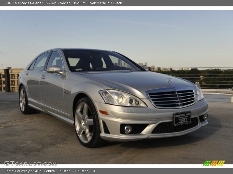 Iridium Silver Metallic / Black 2008 Mercedes-Benz S 65 AMG Sedan