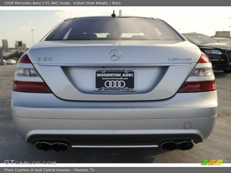 Iridium Silver Metallic / Black 2008 Mercedes-Benz S 65 AMG Sedan