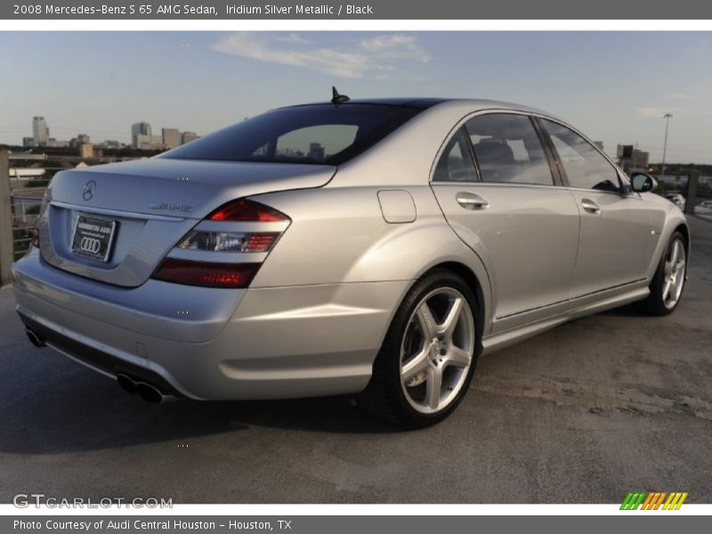 Iridium Silver Metallic / Black 2008 Mercedes-Benz S 65 AMG Sedan