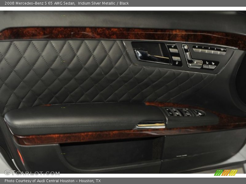 Iridium Silver Metallic / Black 2008 Mercedes-Benz S 65 AMG Sedan