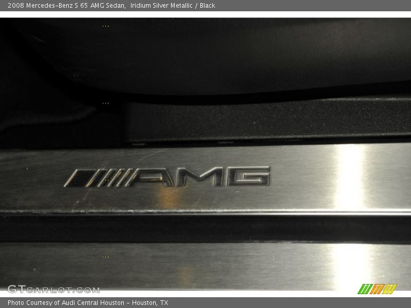 Iridium Silver Metallic / Black 2008 Mercedes-Benz S 65 AMG Sedan