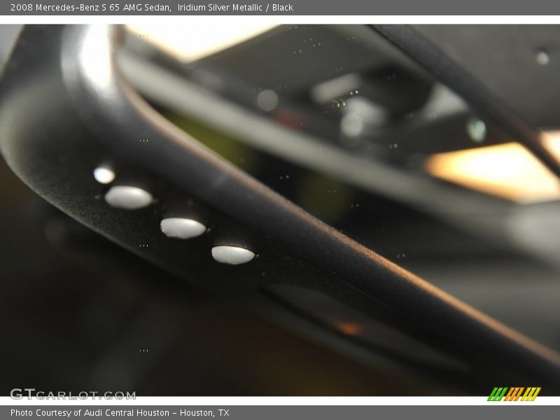 Iridium Silver Metallic / Black 2008 Mercedes-Benz S 65 AMG Sedan