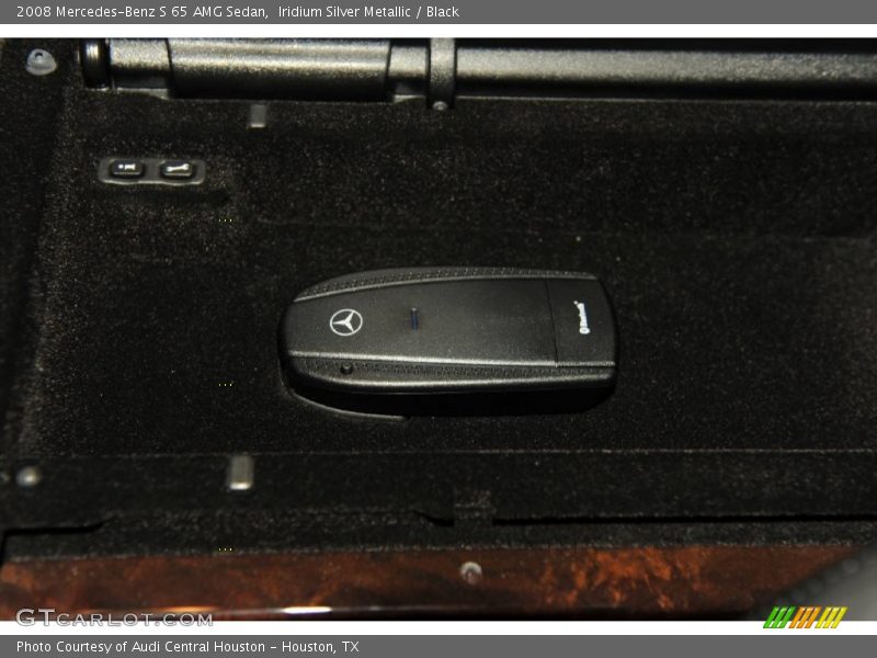 Iridium Silver Metallic / Black 2008 Mercedes-Benz S 65 AMG Sedan