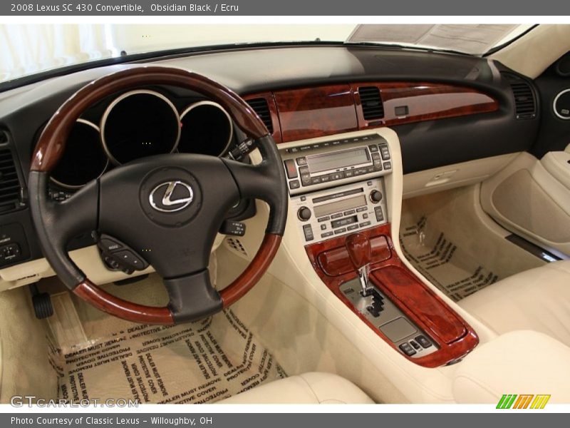  2008 SC 430 Convertible Ecru Interior
