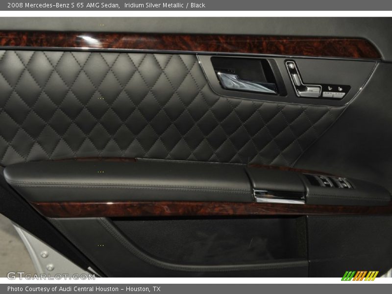 Iridium Silver Metallic / Black 2008 Mercedes-Benz S 65 AMG Sedan