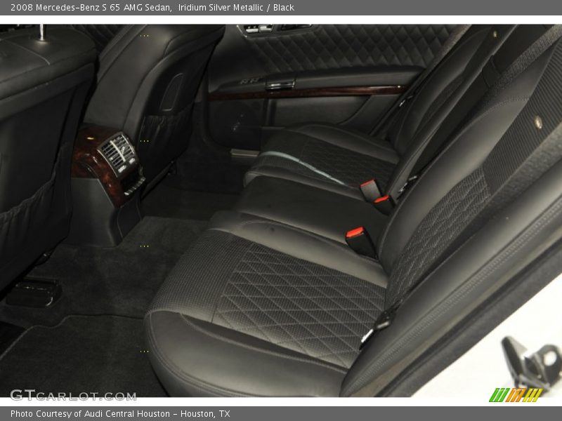 Iridium Silver Metallic / Black 2008 Mercedes-Benz S 65 AMG Sedan