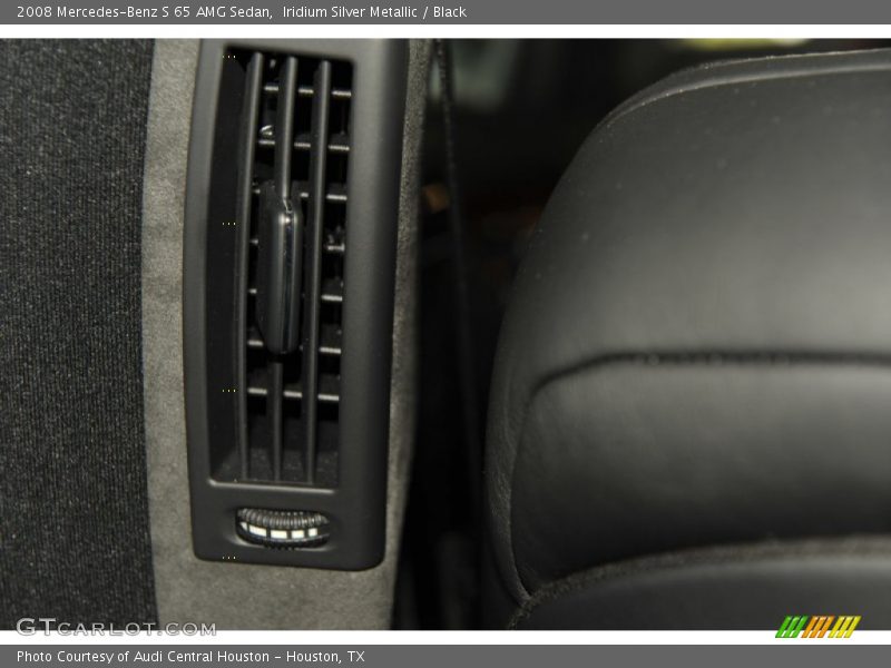 Iridium Silver Metallic / Black 2008 Mercedes-Benz S 65 AMG Sedan