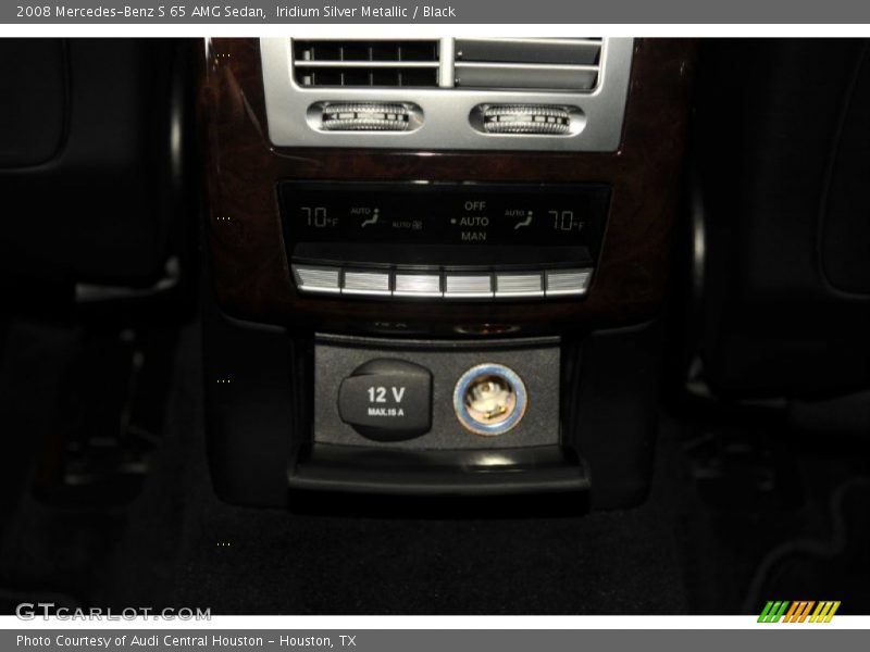 Iridium Silver Metallic / Black 2008 Mercedes-Benz S 65 AMG Sedan