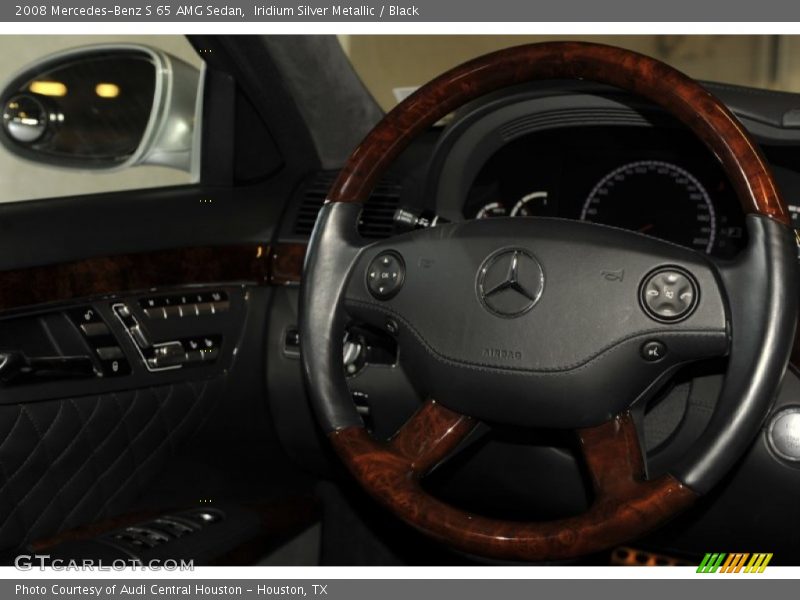 Iridium Silver Metallic / Black 2008 Mercedes-Benz S 65 AMG Sedan