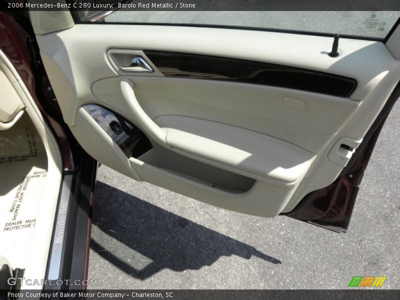 Barolo Red Metallic / Stone 2006 Mercedes-Benz C 280 Luxury