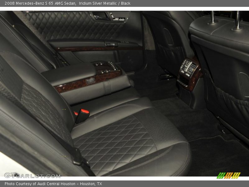 Iridium Silver Metallic / Black 2008 Mercedes-Benz S 65 AMG Sedan