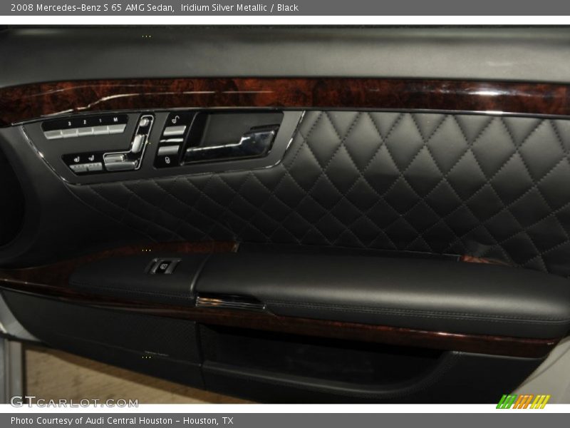 Iridium Silver Metallic / Black 2008 Mercedes-Benz S 65 AMG Sedan