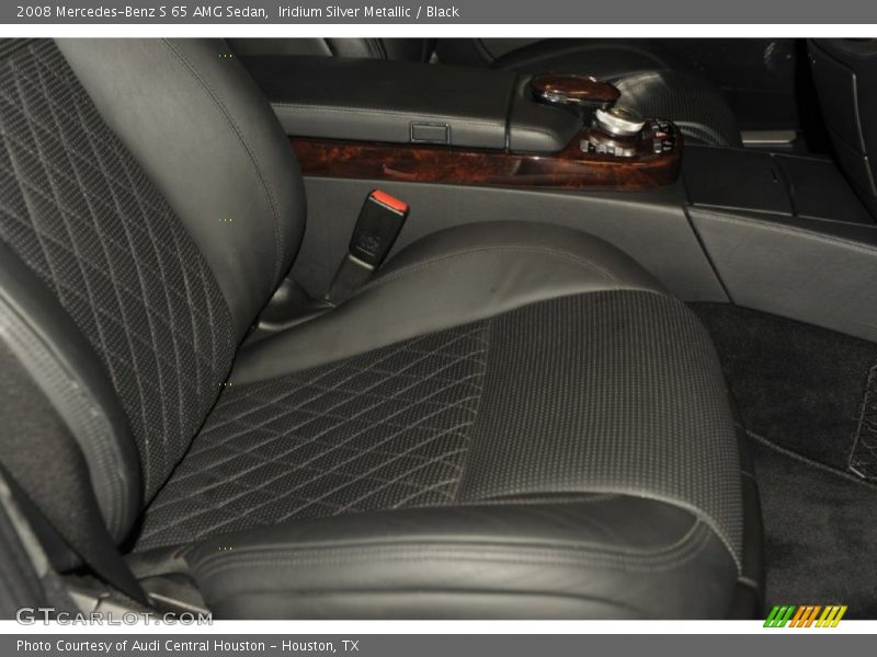 Iridium Silver Metallic / Black 2008 Mercedes-Benz S 65 AMG Sedan