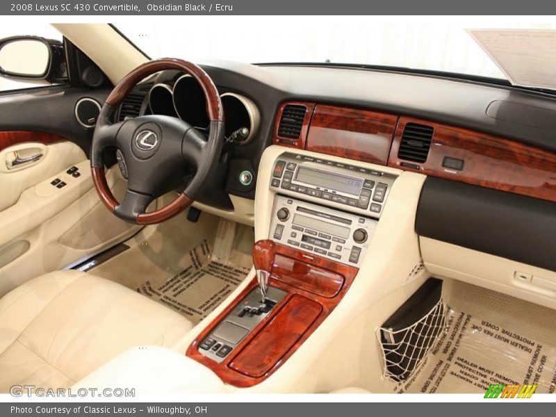  2008 SC 430 Convertible Ecru Interior