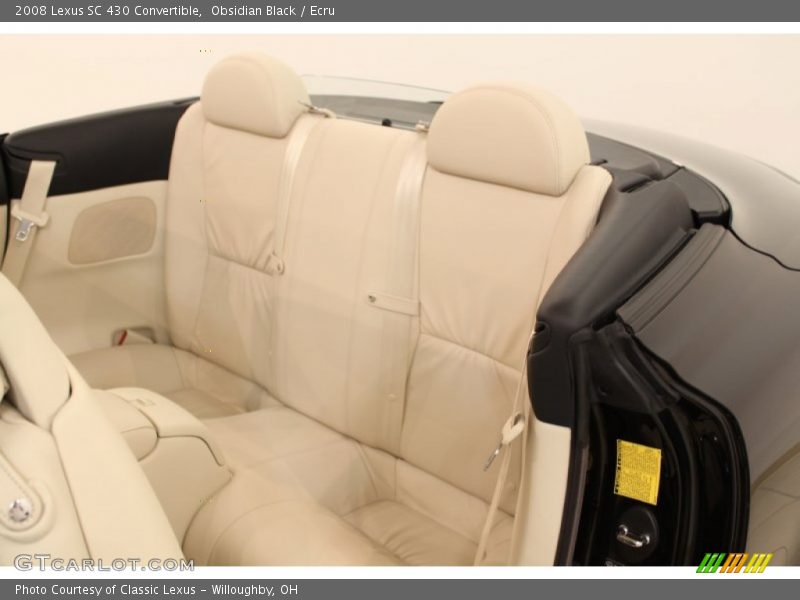 2008 SC 430 Convertible Ecru Interior