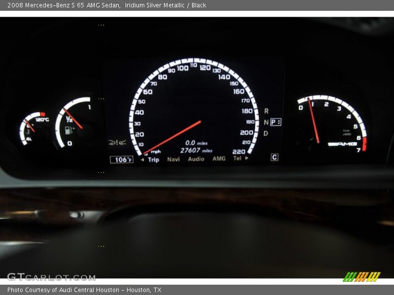  2008 S 65 AMG Sedan 65 AMG Sedan Gauges