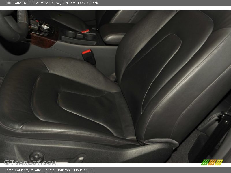 Brilliant Black / Black 2009 Audi A5 3.2 quattro Coupe