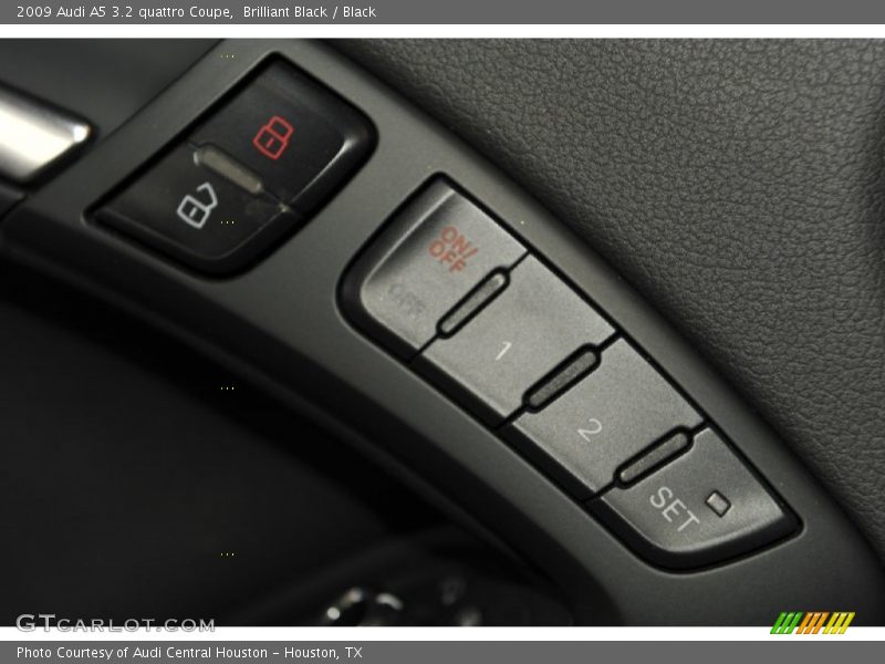 Brilliant Black / Black 2009 Audi A5 3.2 quattro Coupe