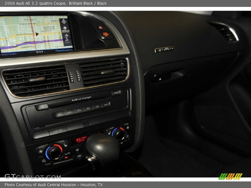 Brilliant Black / Black 2009 Audi A5 3.2 quattro Coupe