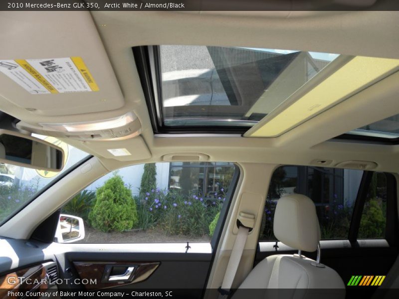 Arctic White / Almond/Black 2010 Mercedes-Benz GLK 350