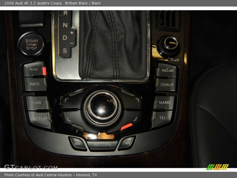 Brilliant Black / Black 2009 Audi A5 3.2 quattro Coupe