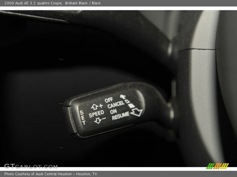 Brilliant Black / Black 2009 Audi A5 3.2 quattro Coupe
