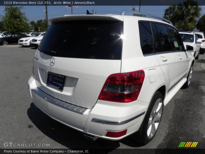 Arctic White / Almond/Black 2010 Mercedes-Benz GLK 350