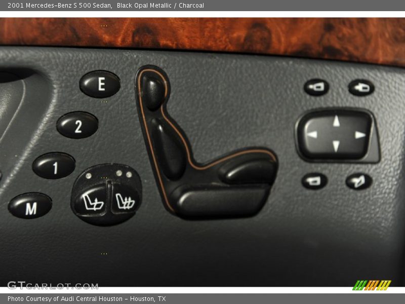 Black Opal Metallic / Charcoal 2001 Mercedes-Benz S 500 Sedan