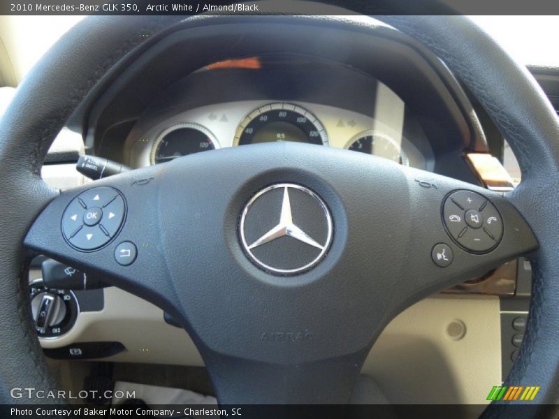 Arctic White / Almond/Black 2010 Mercedes-Benz GLK 350