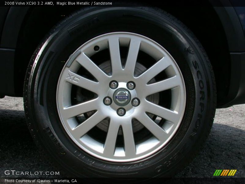 Magic Blue Metallic / Sandstone 2008 Volvo XC90 3.2 AWD