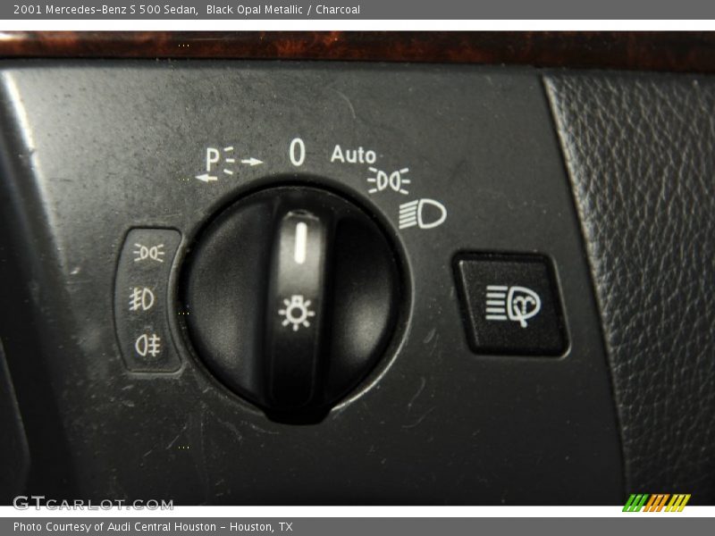 Black Opal Metallic / Charcoal 2001 Mercedes-Benz S 500 Sedan