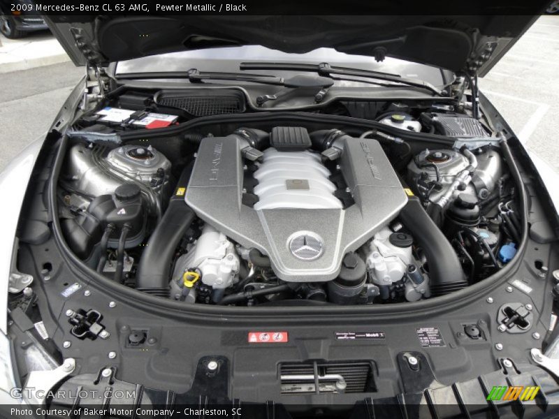  2009 CL 63 AMG Engine - 6.2 Liter AMG DOHC 32-Valve VVT V8