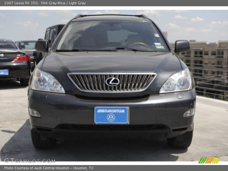 Flint Gray Mica / Light Gray 2007 Lexus RX 350