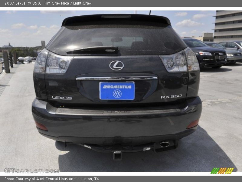 Flint Gray Mica / Light Gray 2007 Lexus RX 350