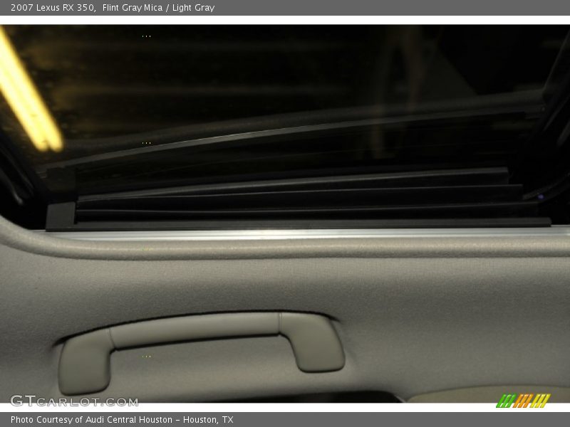 Flint Gray Mica / Light Gray 2007 Lexus RX 350