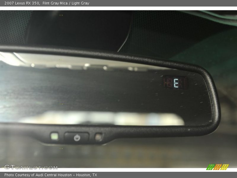 Flint Gray Mica / Light Gray 2007 Lexus RX 350