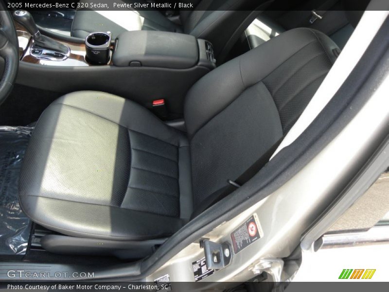 Pewter Silver Metallic / Black 2005 Mercedes-Benz C 320 Sedan