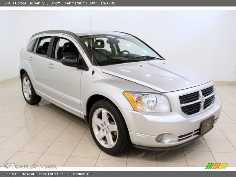 Bright Silver Metallic / Dark Slate Gray 2008 Dodge Caliber R/T