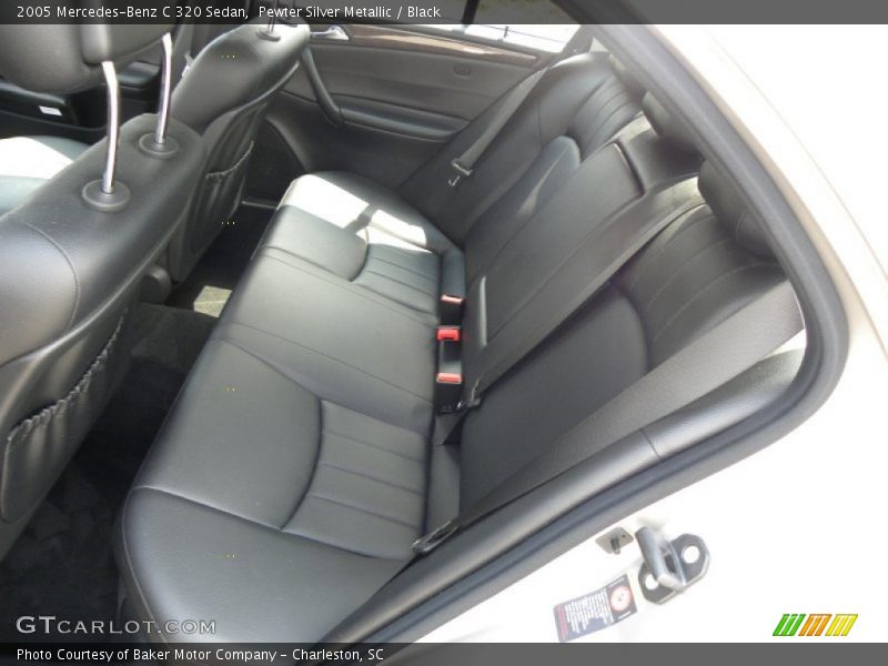 Pewter Silver Metallic / Black 2005 Mercedes-Benz C 320 Sedan